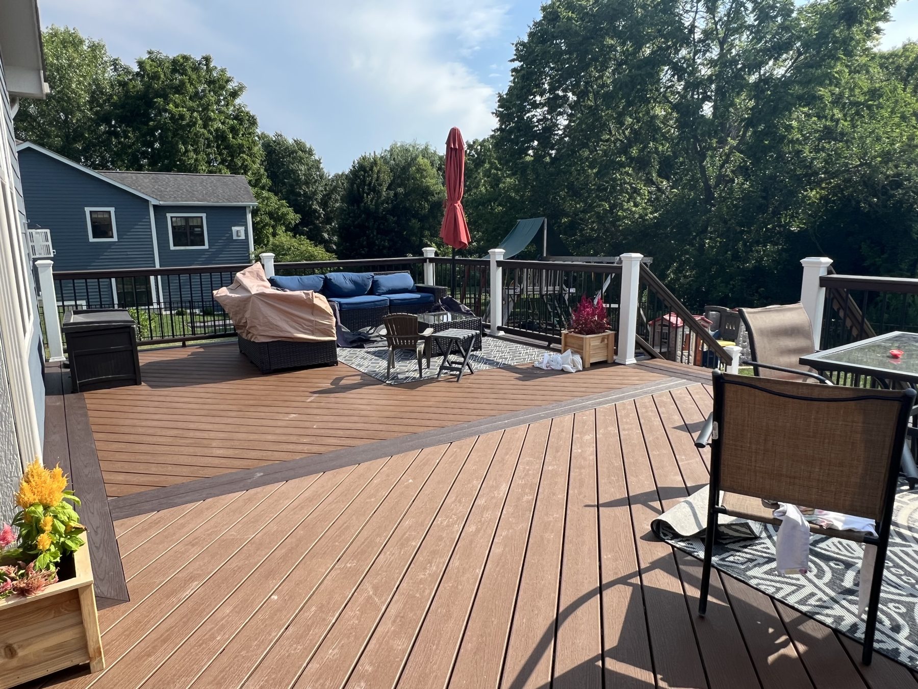Noblesville Deck — garages decks