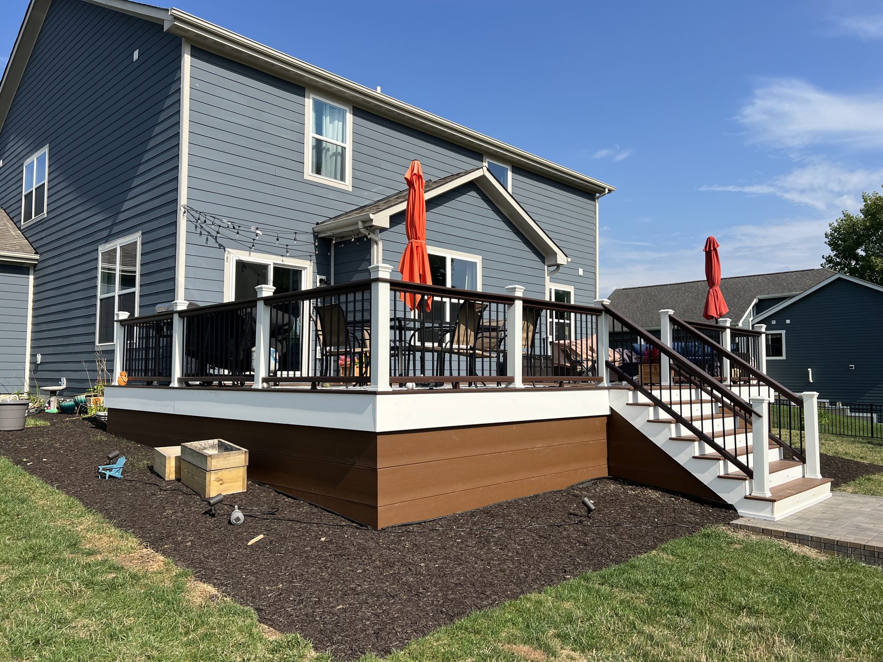 Noblesville Deck — garages decks