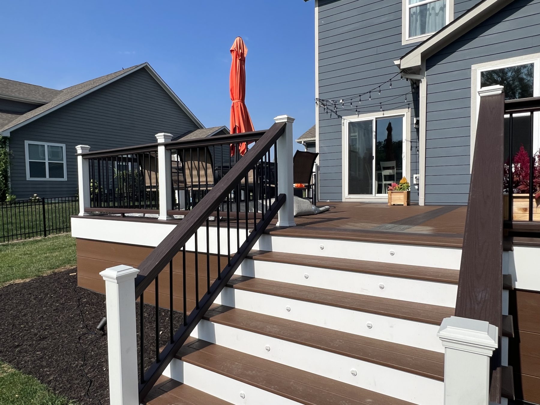 Noblesville Deck — garages decks
