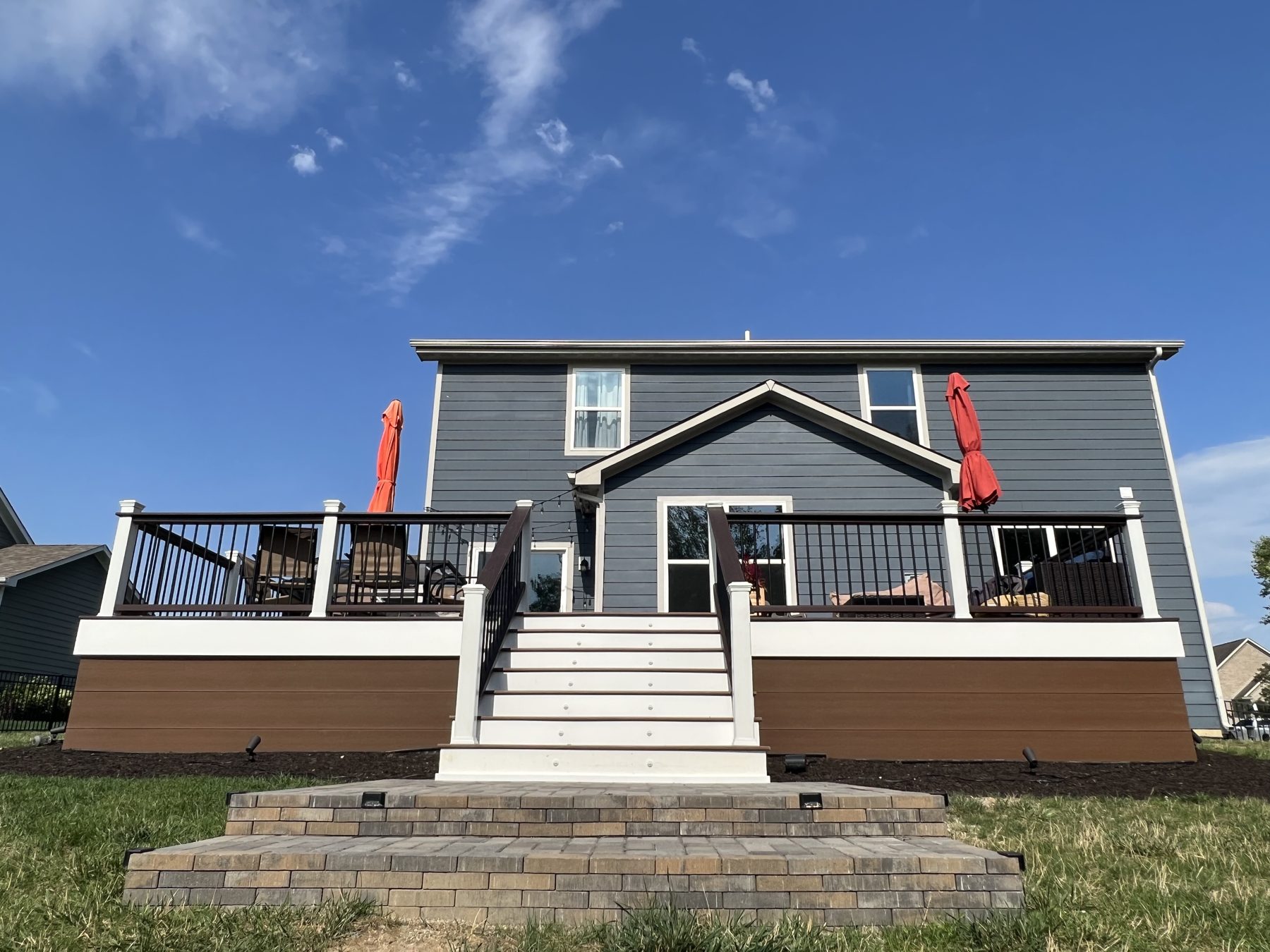 Noblesville Deck — garages decks