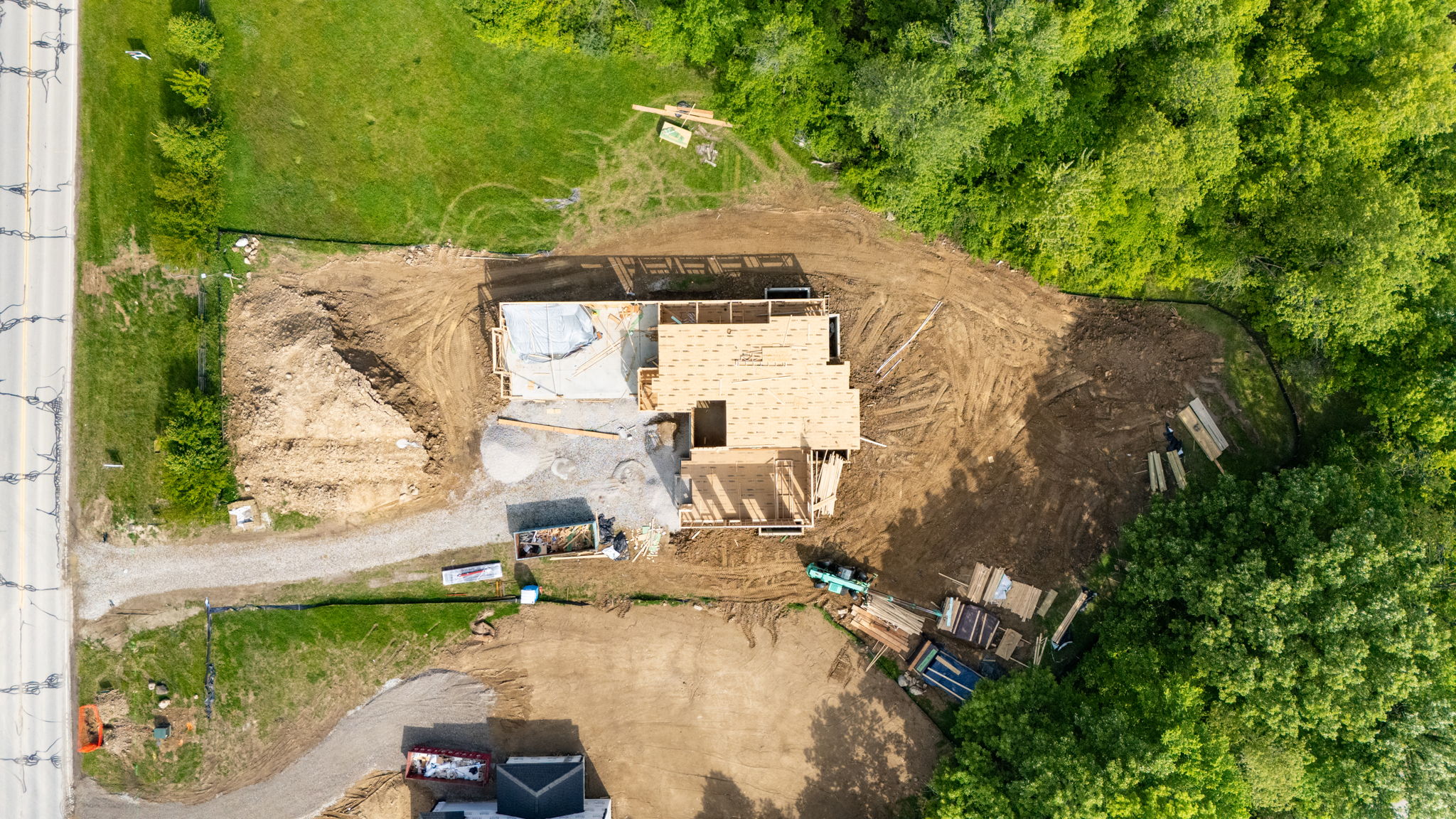 Winget Homes project under construction